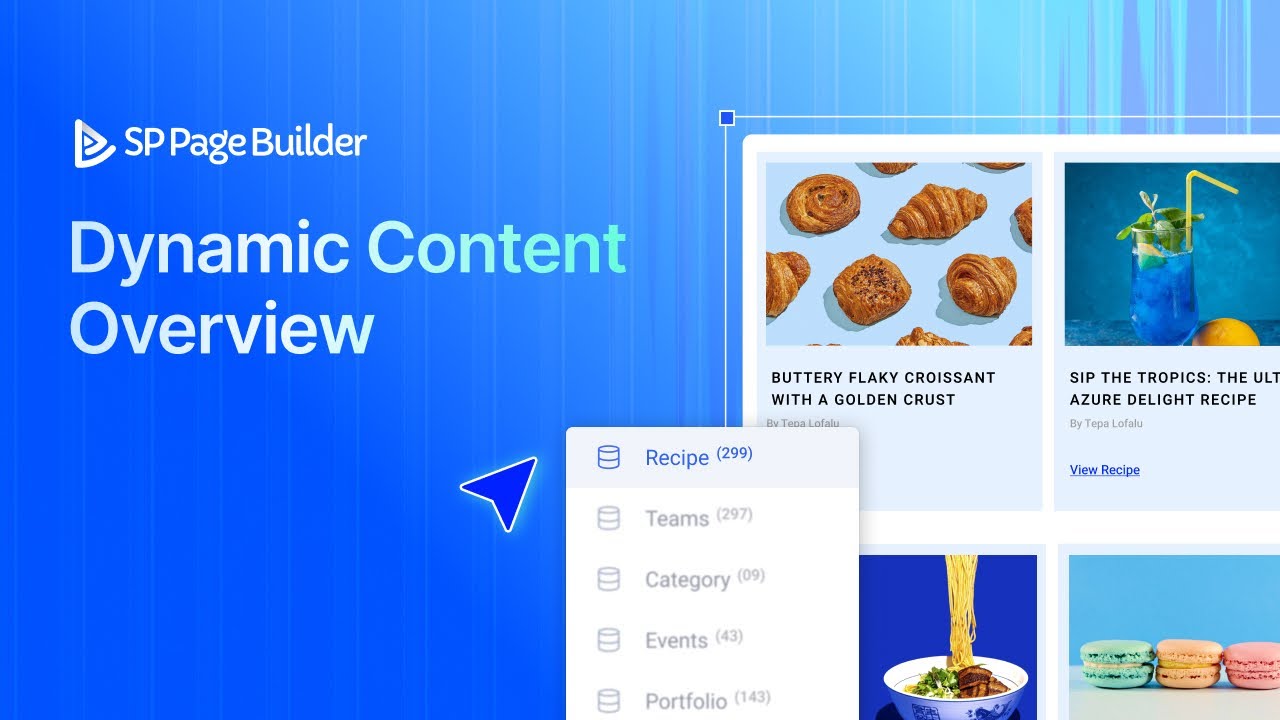 Getting Started With SP Page Builder Dynamic Content (Overview)