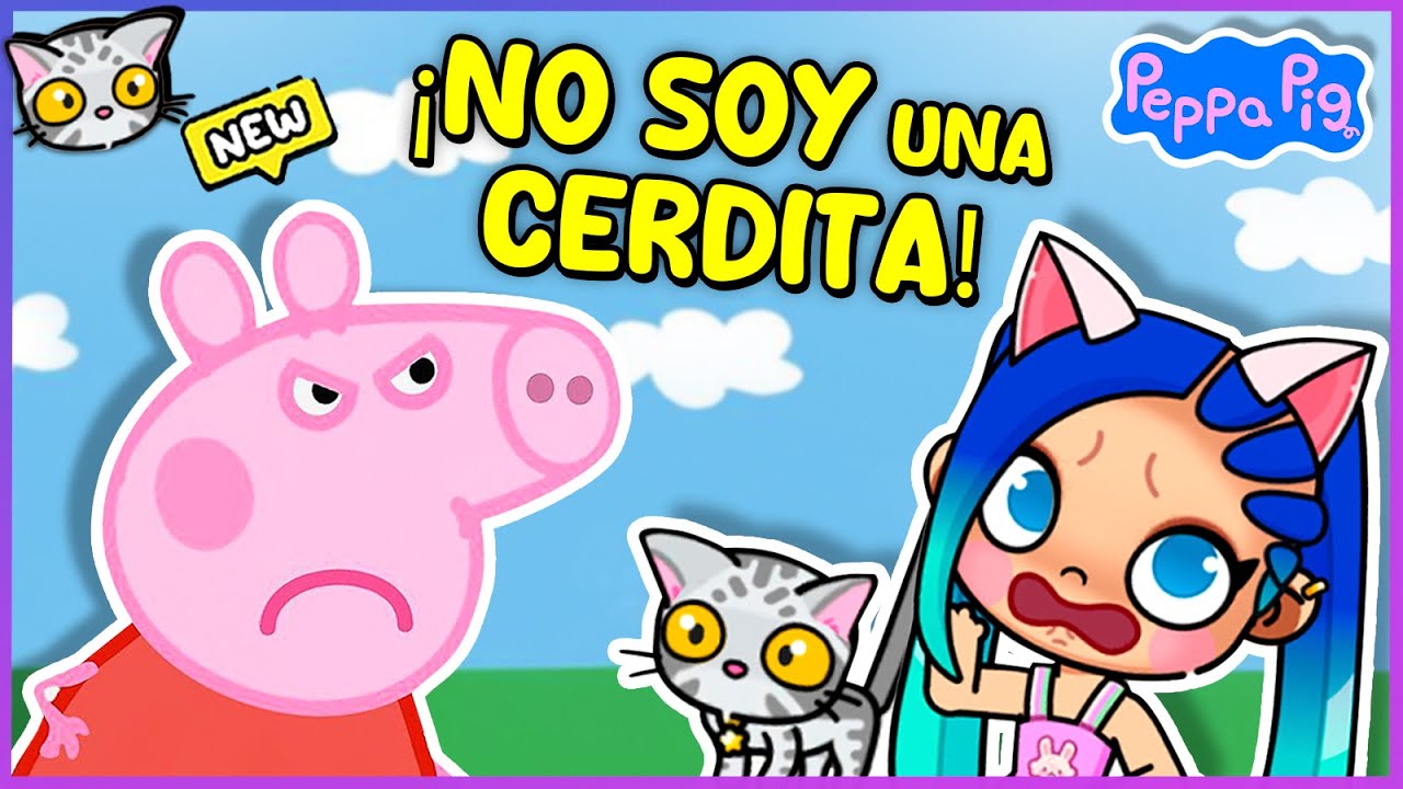 🐷 ¡PEPPA PIG NO QUIERE ser una CERDITA! | Lilicat en Avatar World