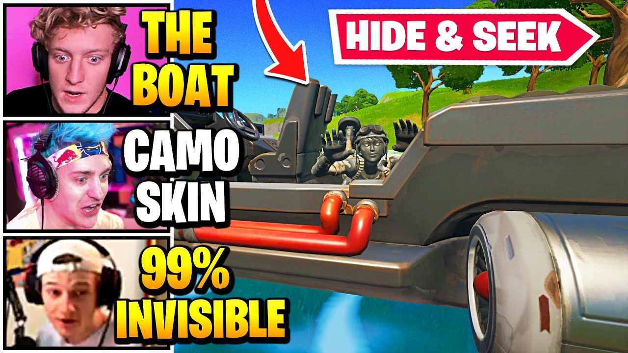 Streamers Host *INVISIBLE* HIDE AND SEEK Game | Fortnite Daily Funny Moments Ep.592