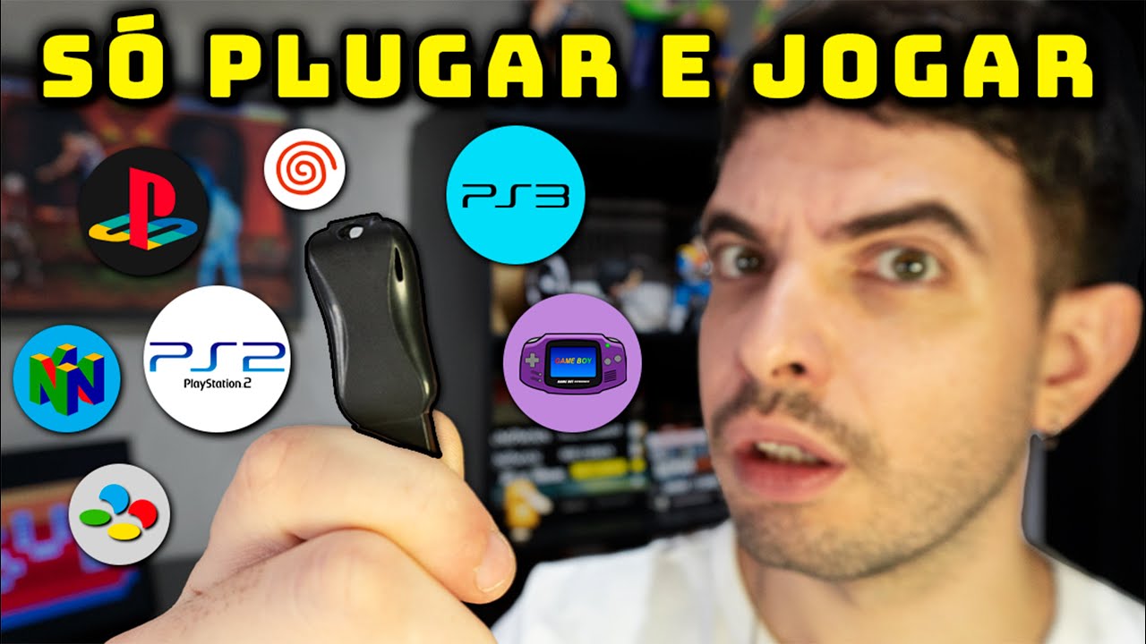 Comprei um Pendrive com MILHARES de JOGOS Retro (tem at&eacute; PS2!)