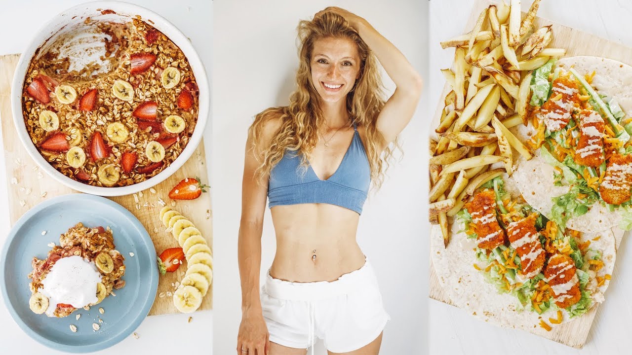 WHAT I EAT/FULL DAY OF EATING + RECIPES (easy & healthy)