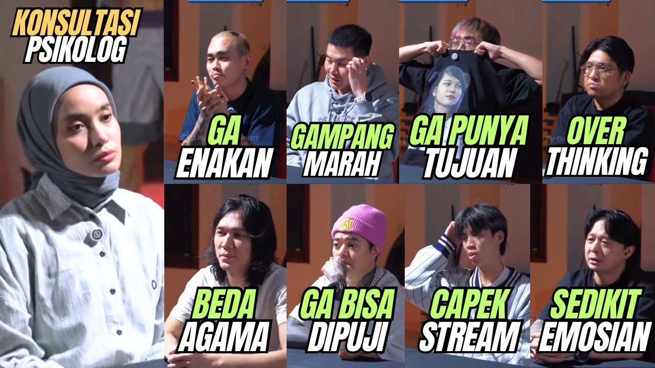 PRIA BERCERITA! AAA CLAN KONSULTASI PSIKOLOG- MARAPTHON @ybrap