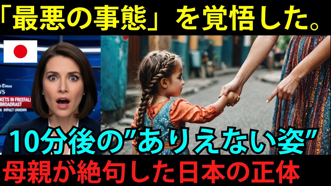 「最悪の事態」を覚悟した…日本で娘が消えた10分間。絶望した母親が交番で目撃した”ありえない光景”に涙が止まらない