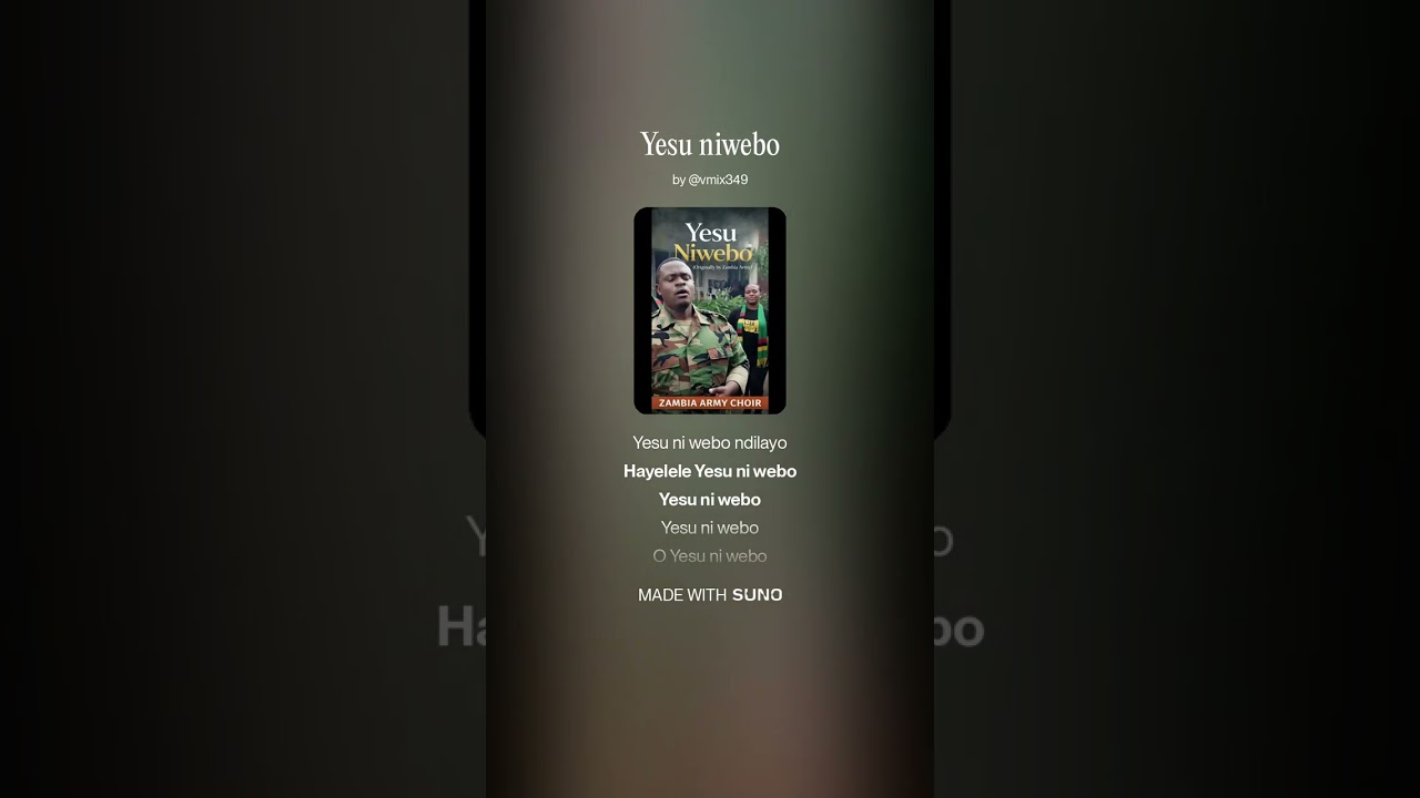 Yesu niwebo 4