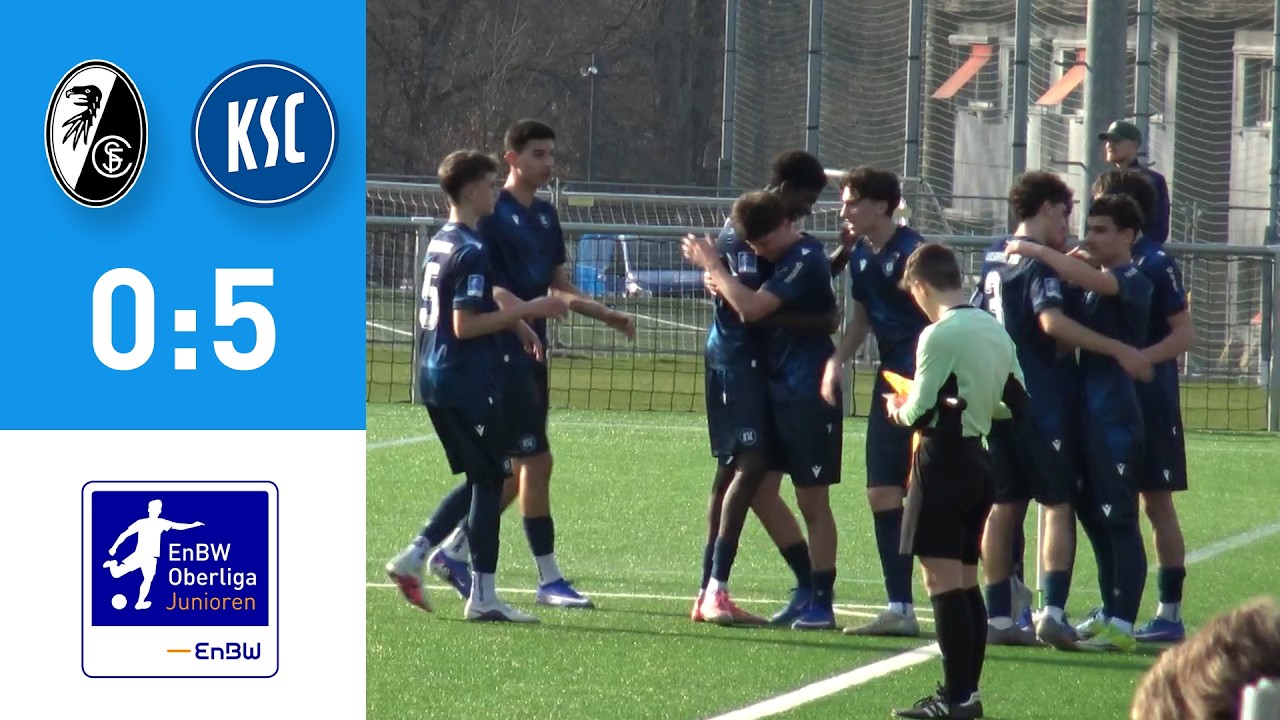 EnBW-Oberliga - B-Junioren: SC Freiburg II - Karlsruher SC II 2025/26