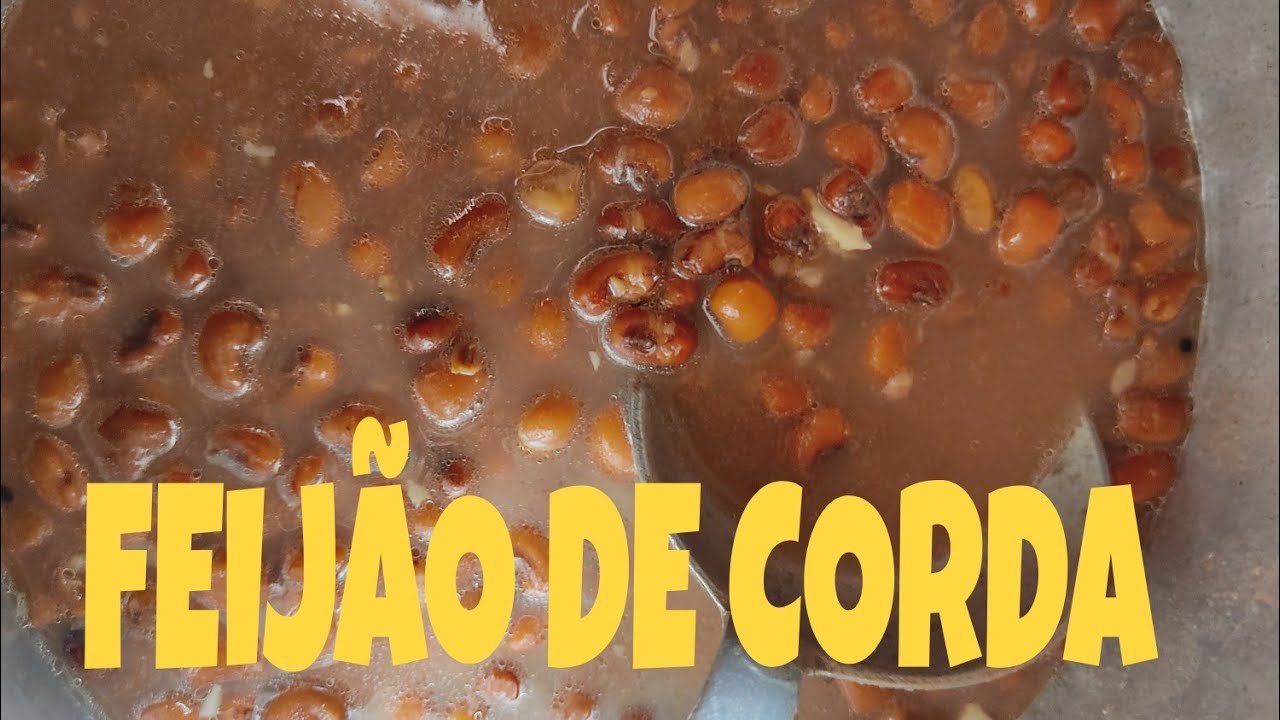 COMO FAZER FEIJÃO DE CORDA NA PANELA DE PRESSÃO.