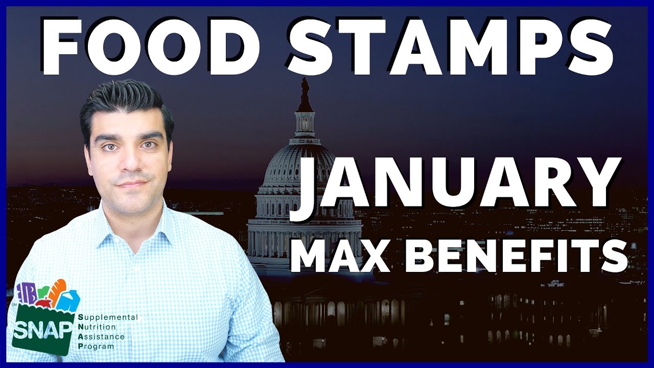 January 2021 SNAP Food Stamps Max Benefit Extension: SNAP EBT Food Stamps Allotments & Payout Dates.