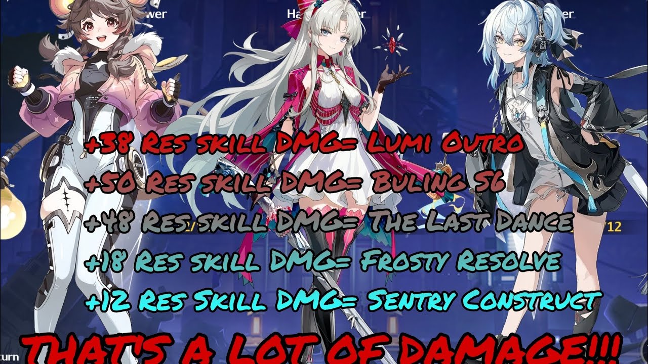 S0R1 Carlotta F2P team | Tower Of Adversity 3.1 | Echoing Tower Floor 4 | Wuthering Waves 