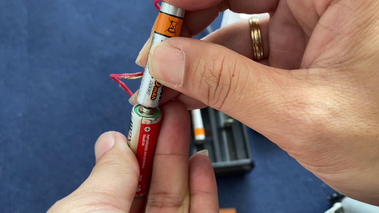 How to fix recharger AAA battery not charging