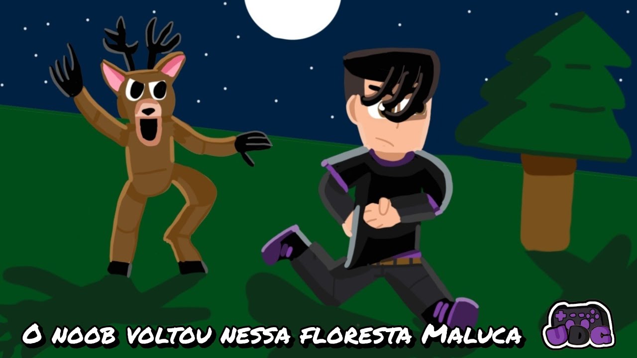 O noob voltou nessa floresta maluca r vai tentar sobreviver (99dias na floresta roblox)