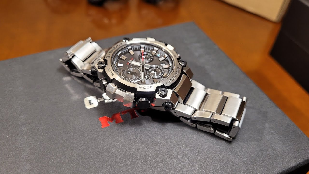 Casio G-Shock MTG-B3000D-1A - unboxing, recenzja i porównanie [PL]