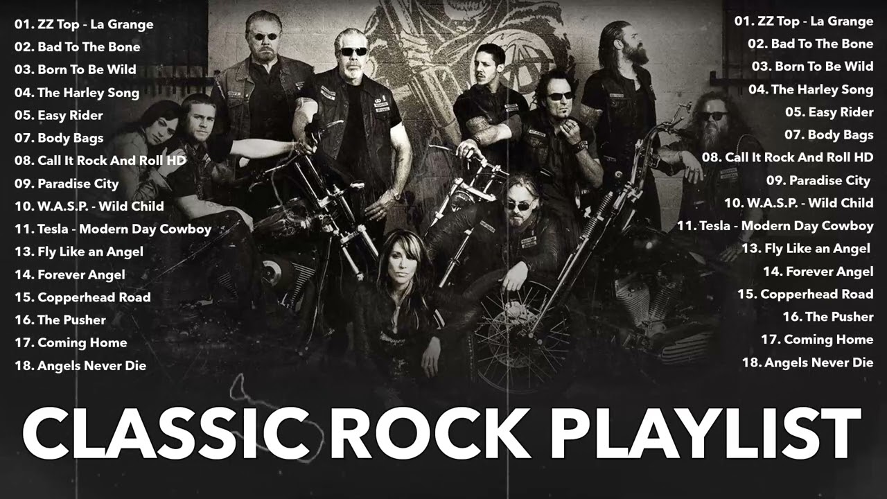 Best Road Trip Rock Songs || Biker Music, Road || Best Driving Motorcycle Rock Songs All Time
