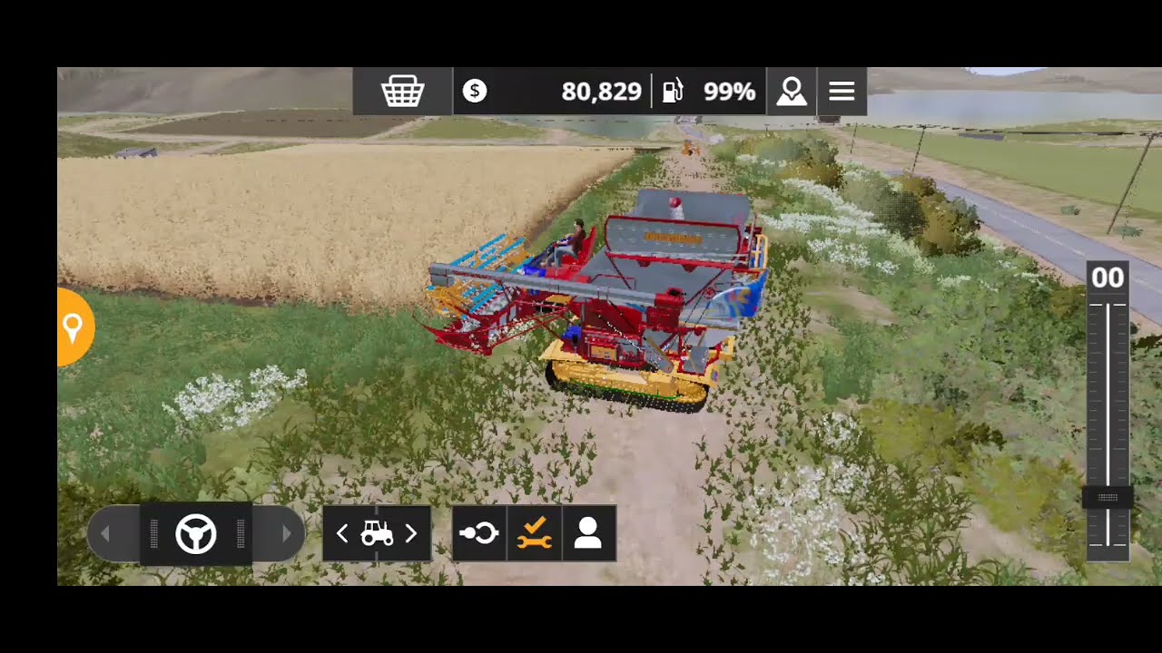 แจกมอดapk เกมFS20 สเปคต่ำ รถเกี่ยวแต่ง ลิงค์ในเม้น