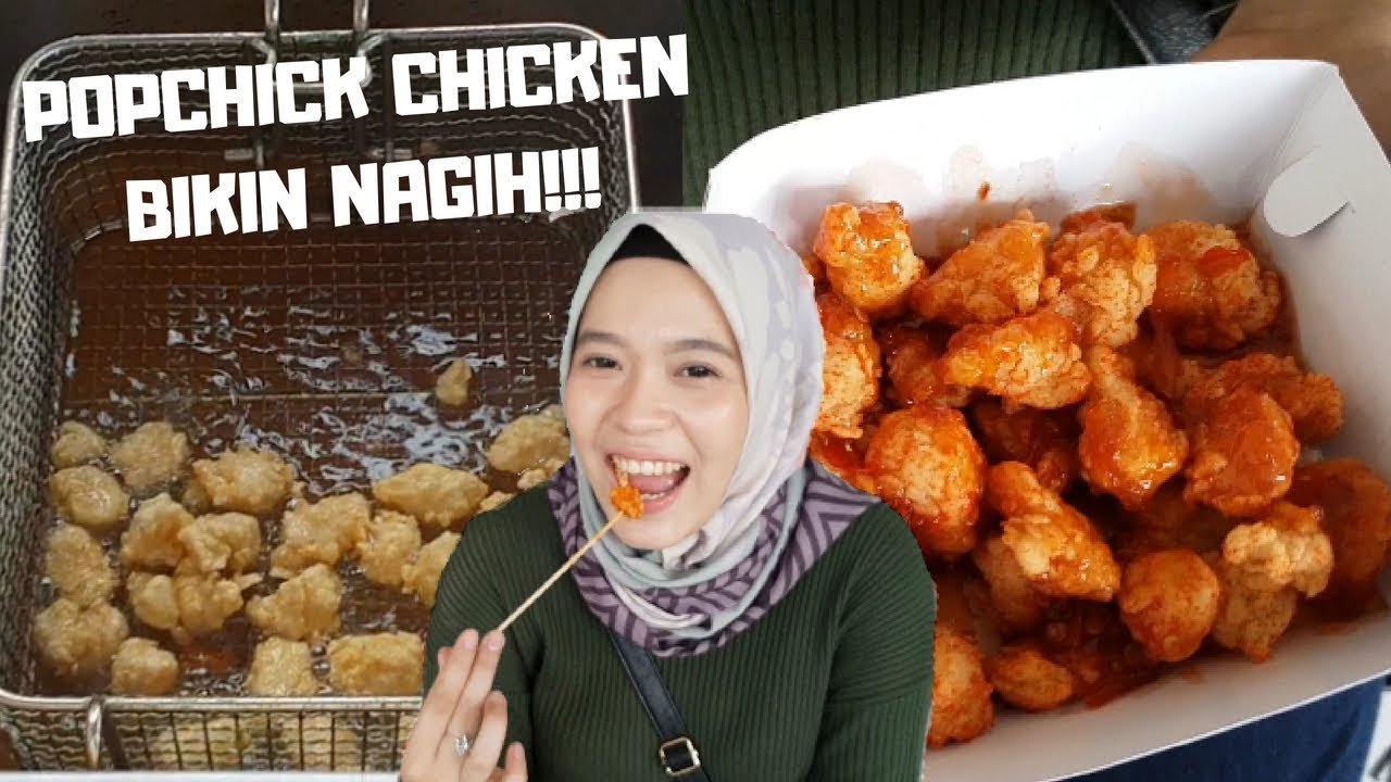 KECIL KECIL BIKIN NAGIH !!! POPCHICK AYAM BENTUK POPCORN | PONTIANAK STREET FOOD
