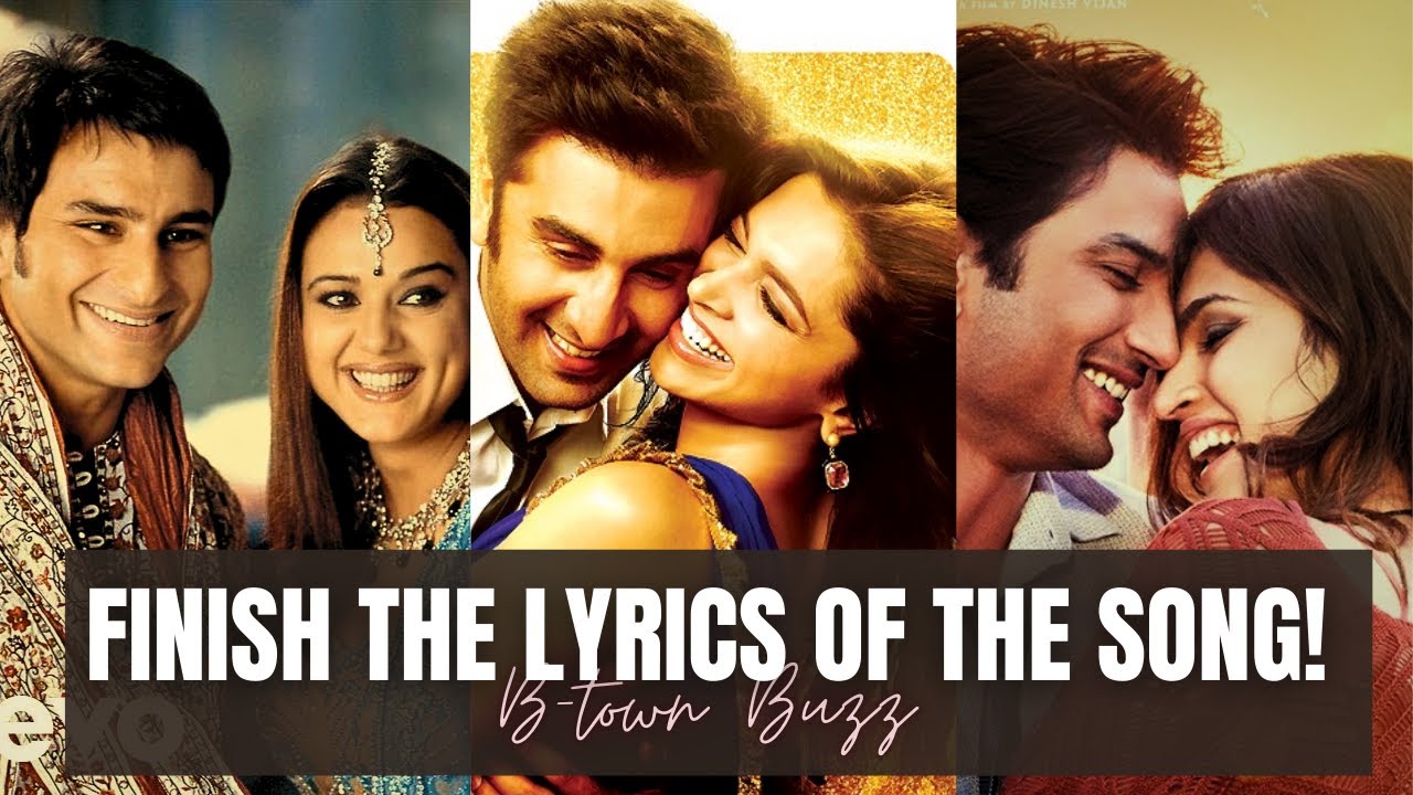 Finish The Lyrics Challenge!! #bollywood #bestsongs