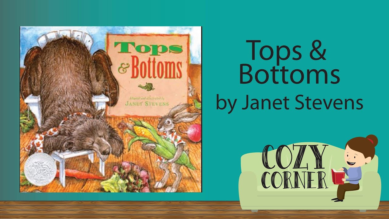 📚 Children's Book Read Aloud: TOPS AND BOTTOMS By Janet Stevens