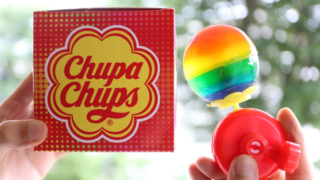 How to make Rainbow Chupa Chups Gummy ～ レインボーチュッパチャプスグミの作り方