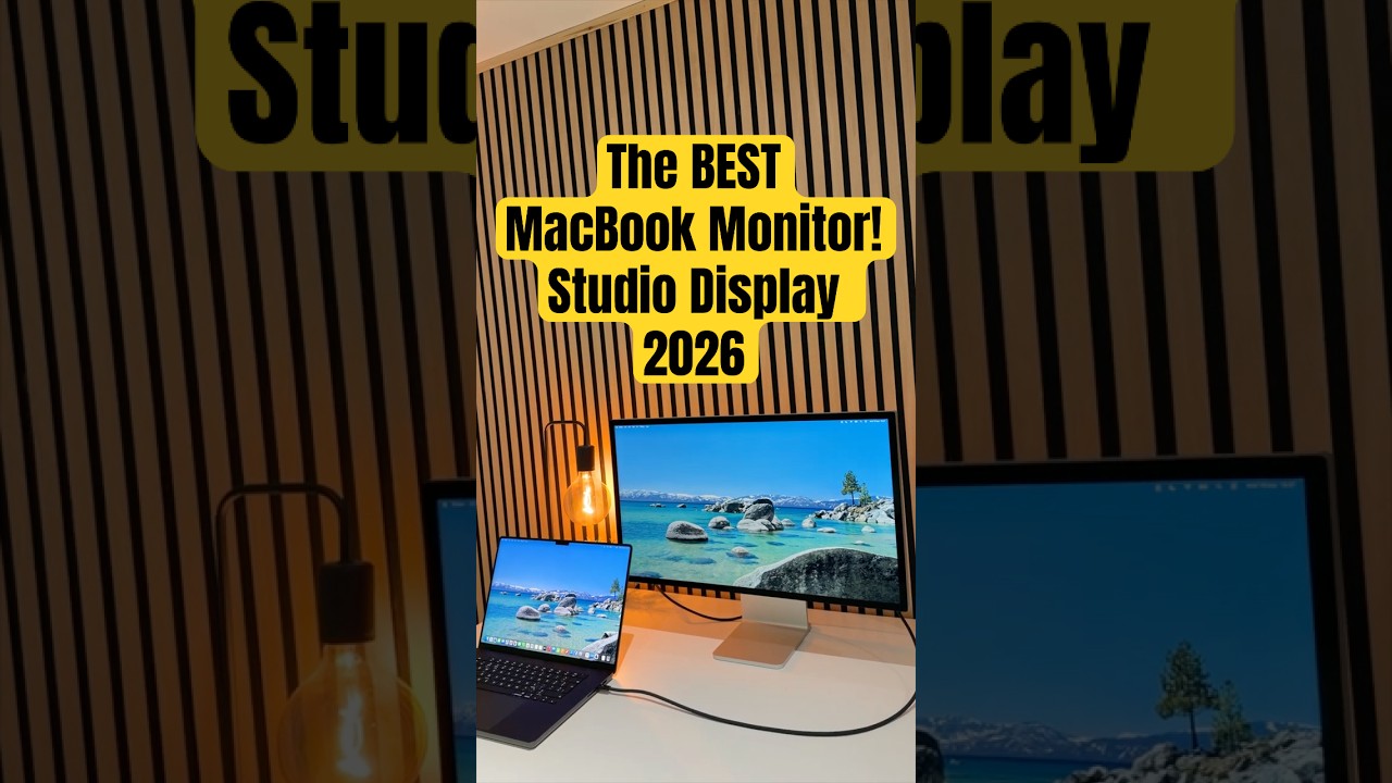 Studio Display идеально подходит для вашей системы Mac!