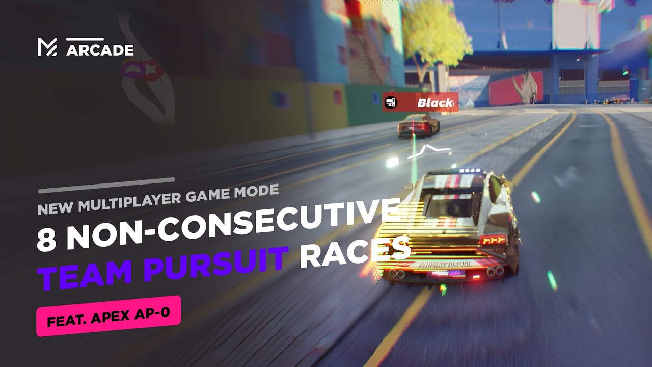 NEW MP GAME MODE! || Asphalt Unite - 8 Non-consecutive Team Pursuit Races feat. Apex AP-0