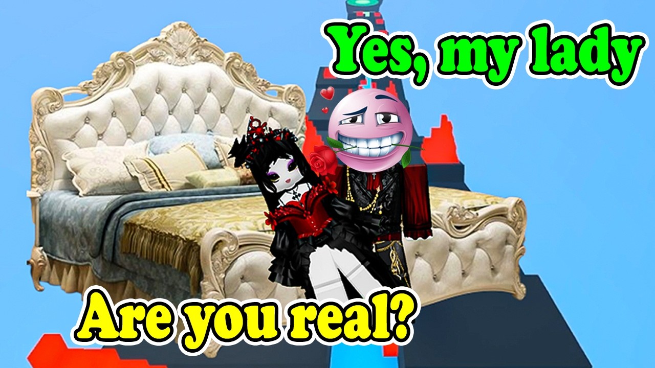 I transmigrated into game and my bias fell in love with me ❤️ Roblox text to speech❤️