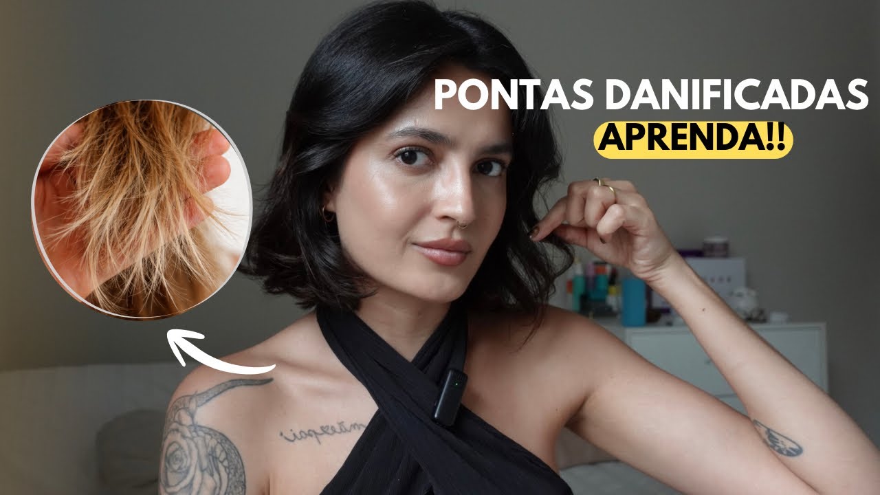 Como salvar pontas ressecadas usando apenas o essencial!! | o que usar! ✨