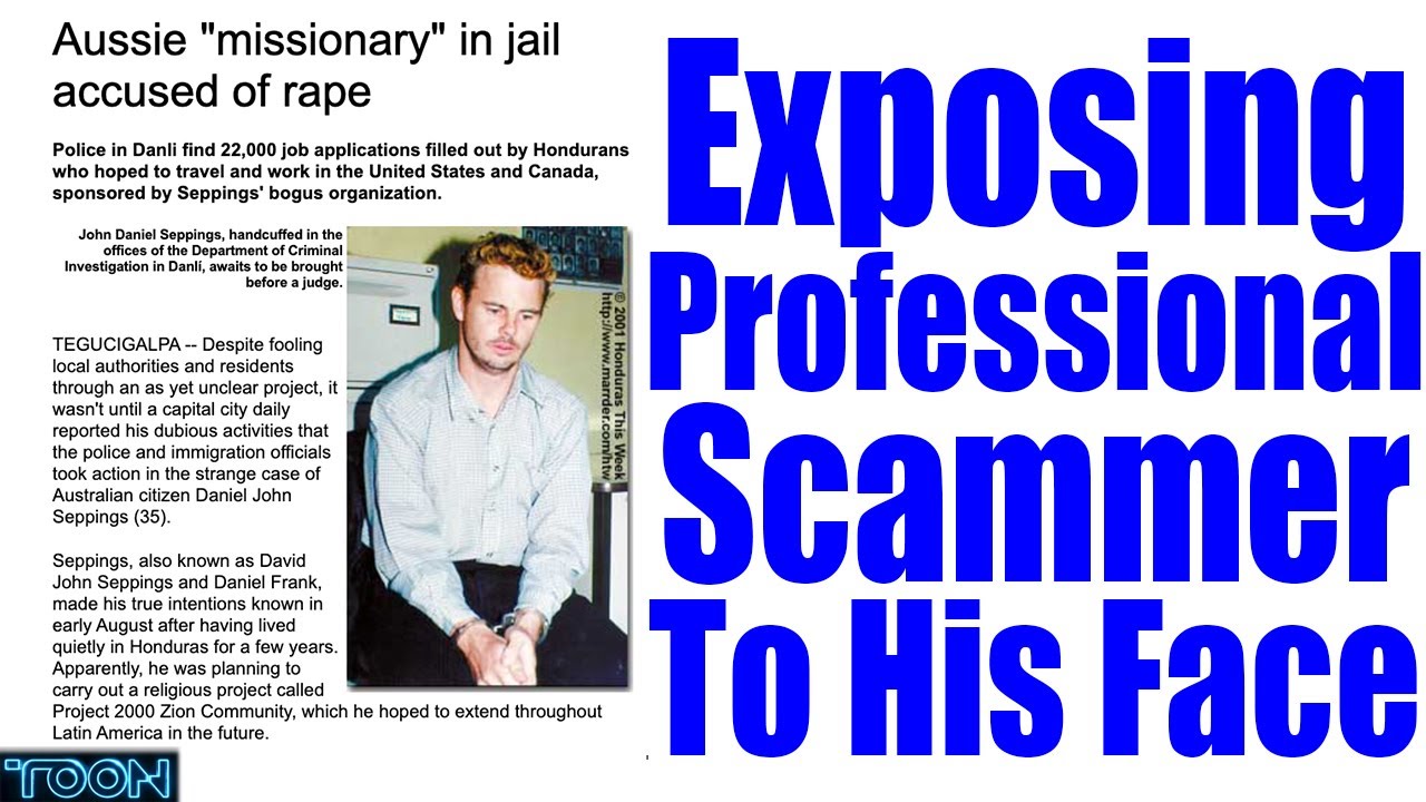 Scammer Exposed to his Face: Daniel Seppings