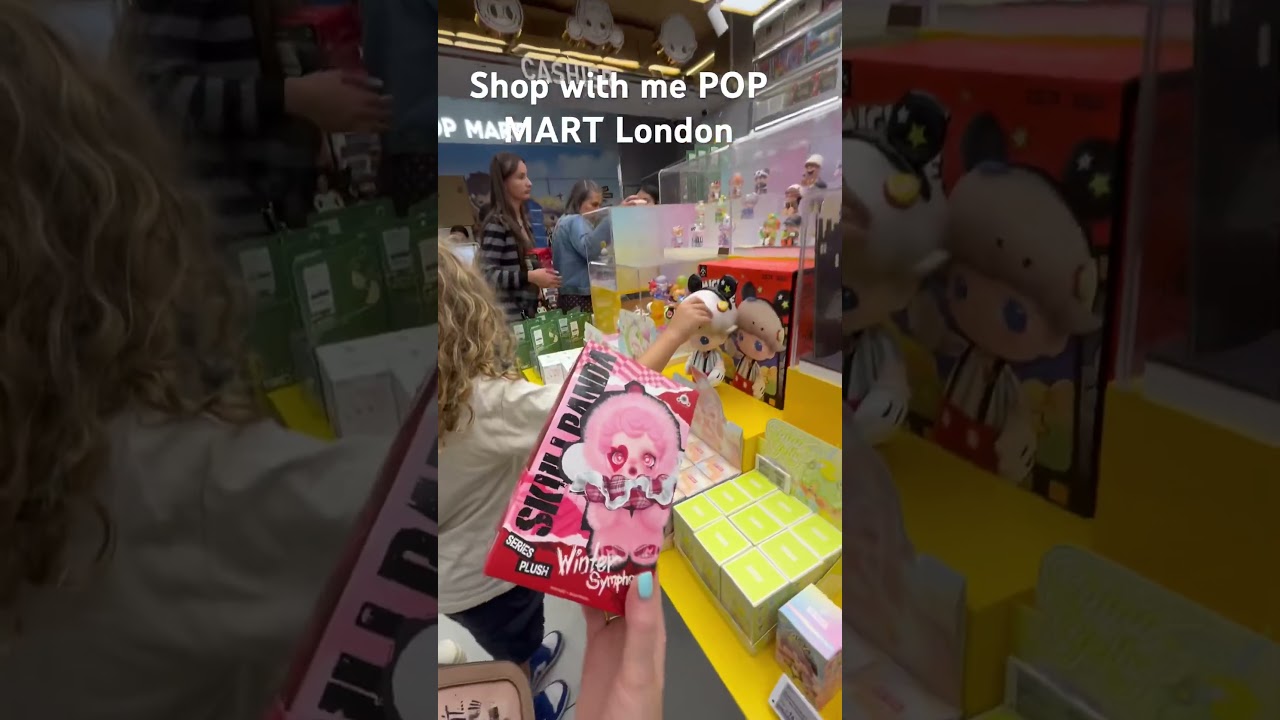 Shop with me at POP MART London #popmart #popmartlabubu #labubusong #popmartglobal #like #subscribe