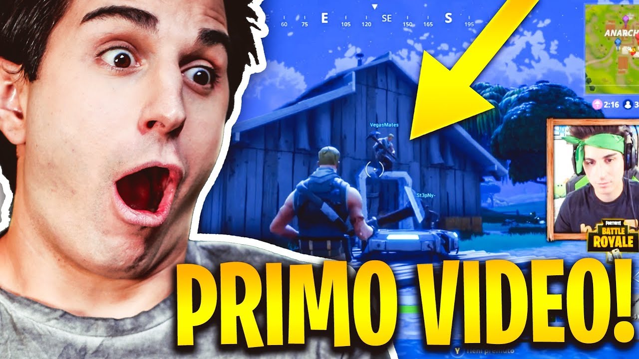 REACTION AL MIO PRIMO VIDEO SU FORTNITE!