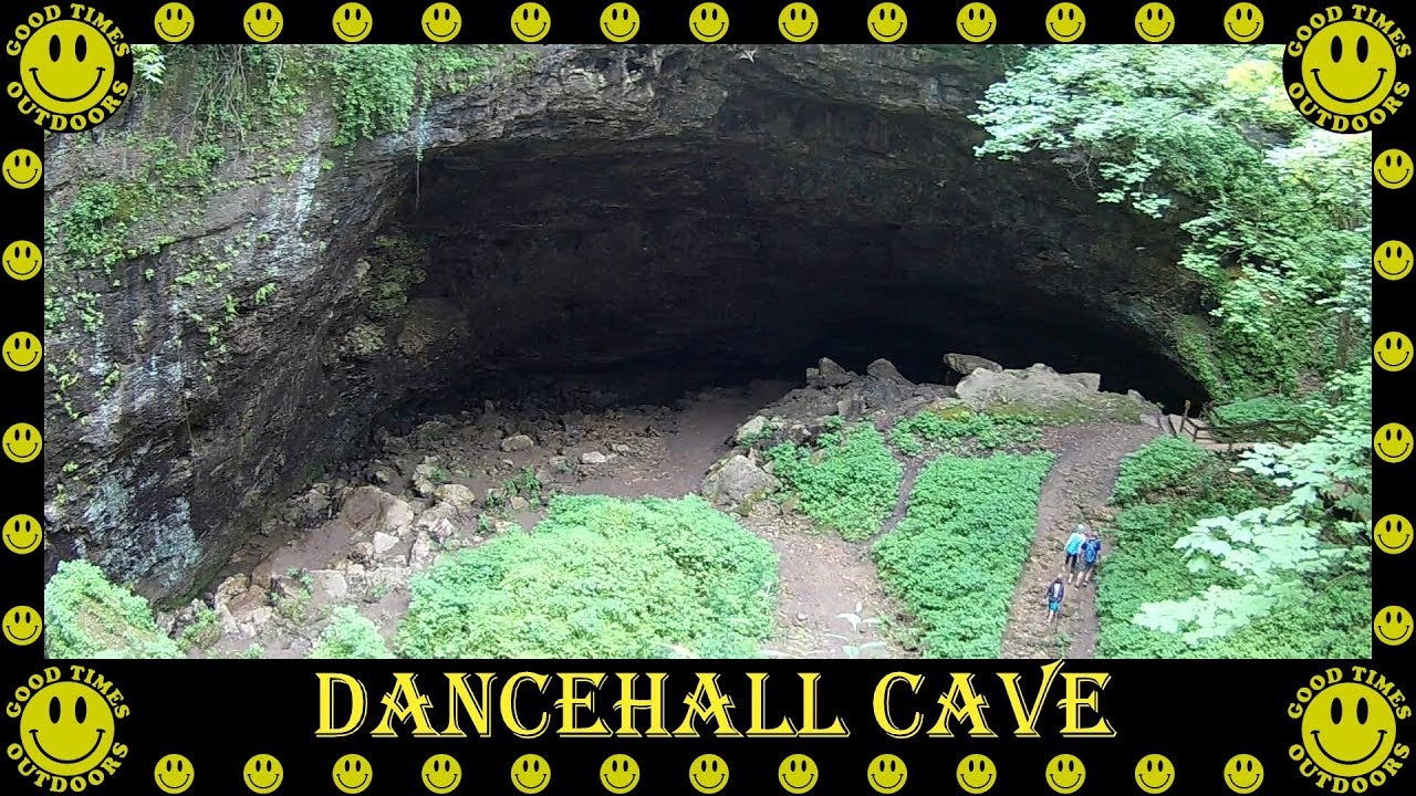 Dancehall Cave at Maquoketa Caves State Park, Iowa