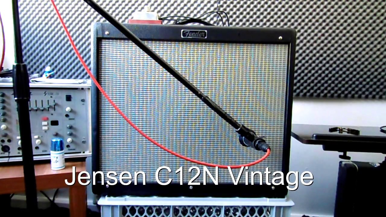 Jensen vs Celestion | speaker comparison - clean jazz sound