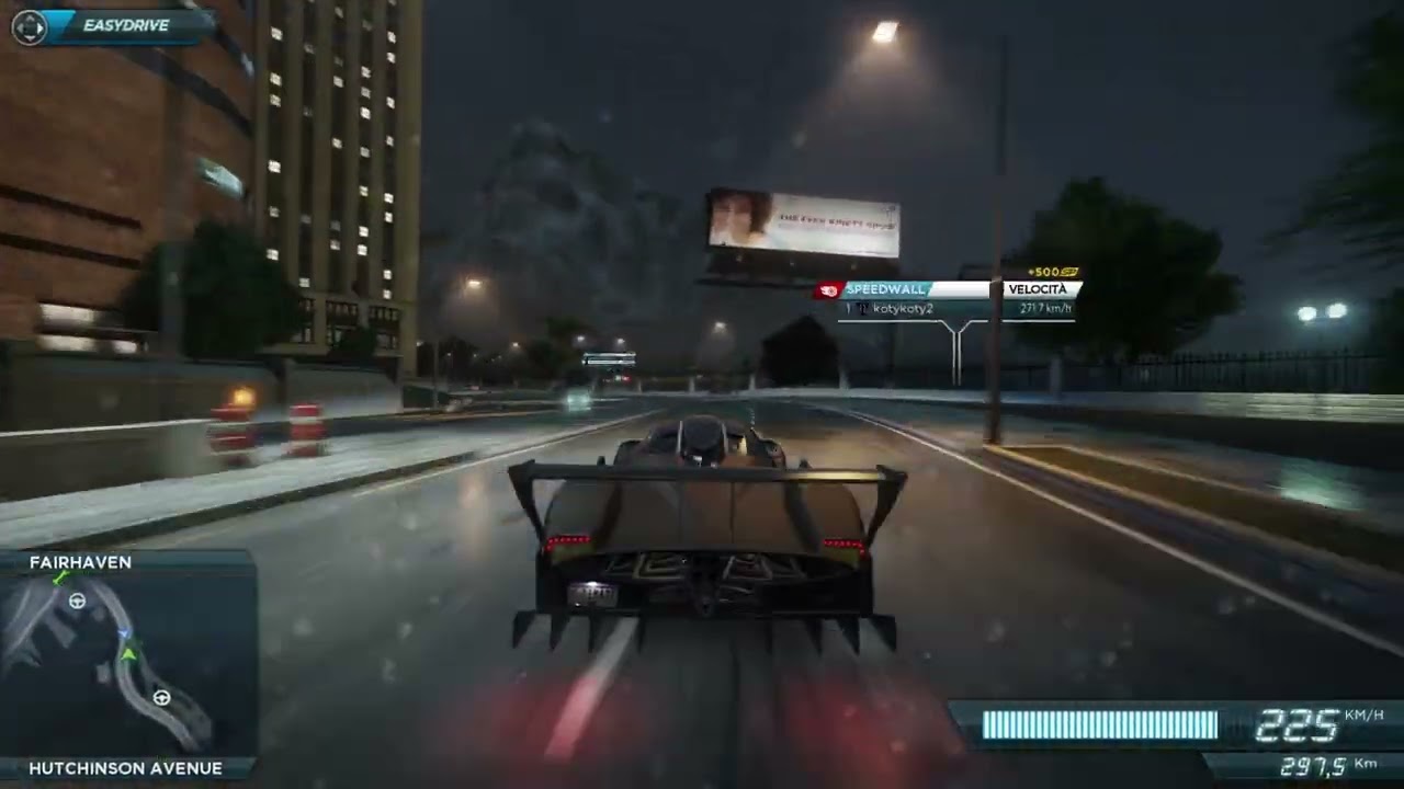 the only way to stop faster, is to hit a tree