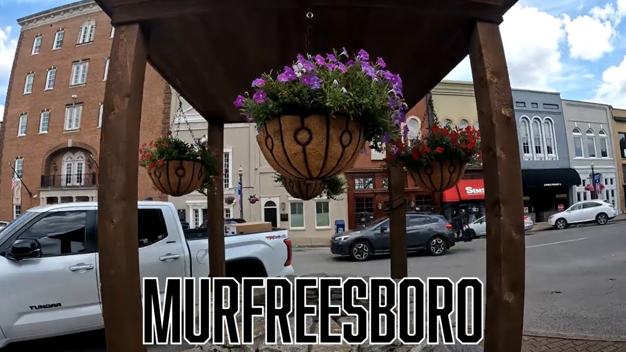 Exploring MURFREESBORO, TENNESSEE: Walking Tour