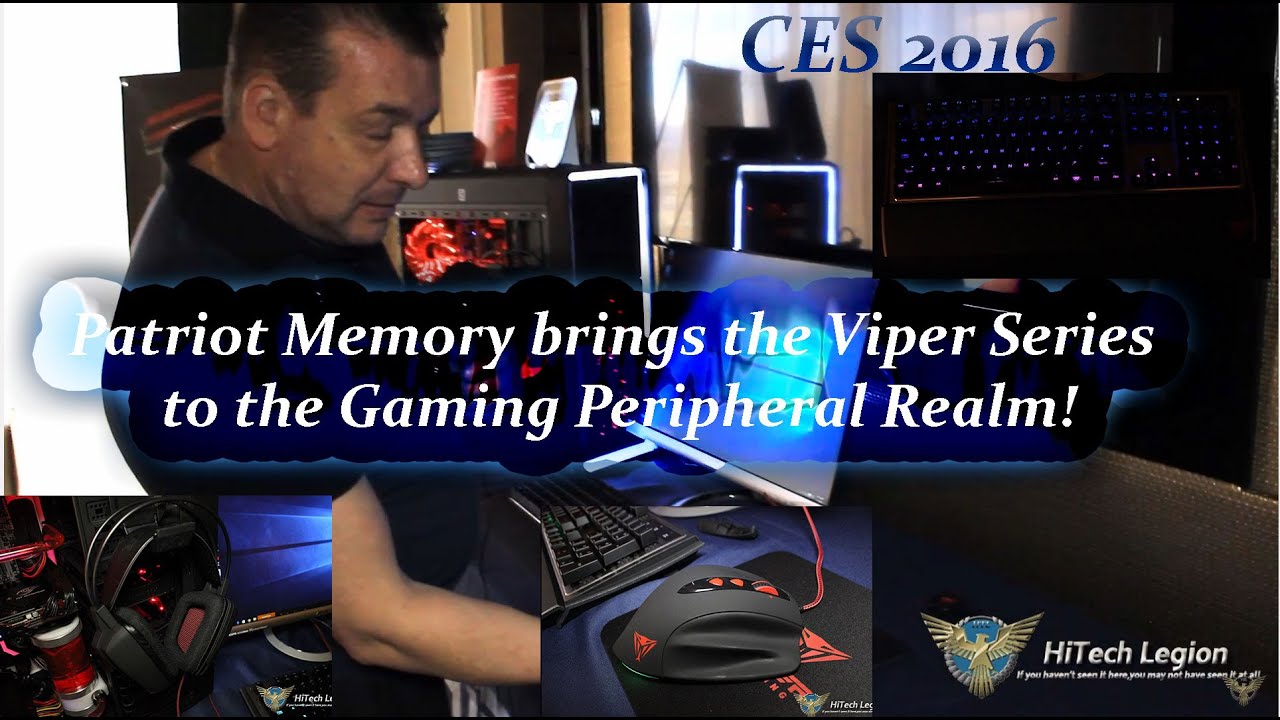 Back in the Game, Keyboards, Memory, SSD's, Mice and Headsets, Patriot Memory CES 2016