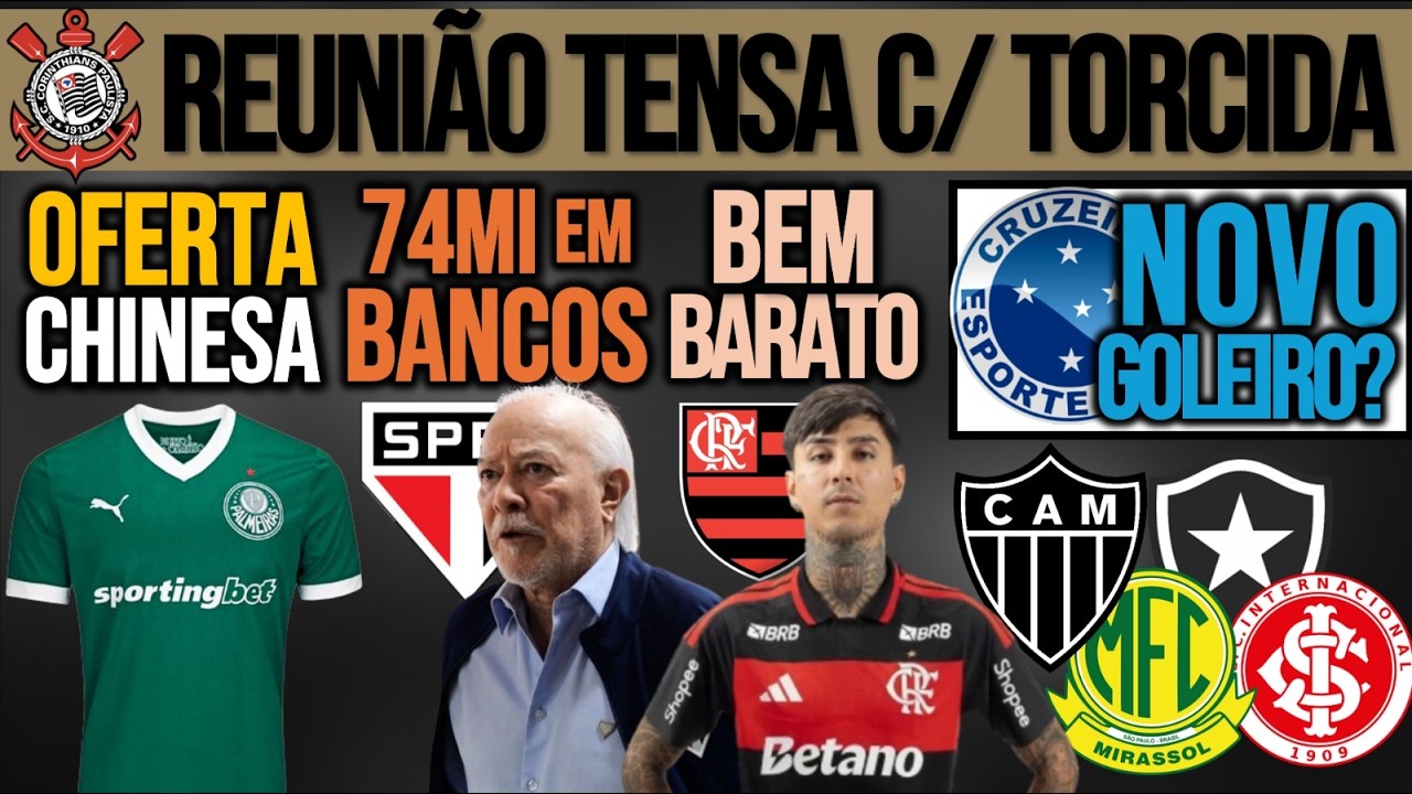 VERDÃO: CIFRAS DO PATROCÍNIO| ERRO NO FLA| SP PEGA 74MI EM BANCO| PRESSÃO NO TIMÃO| BOTA, ZÊRO, GALO