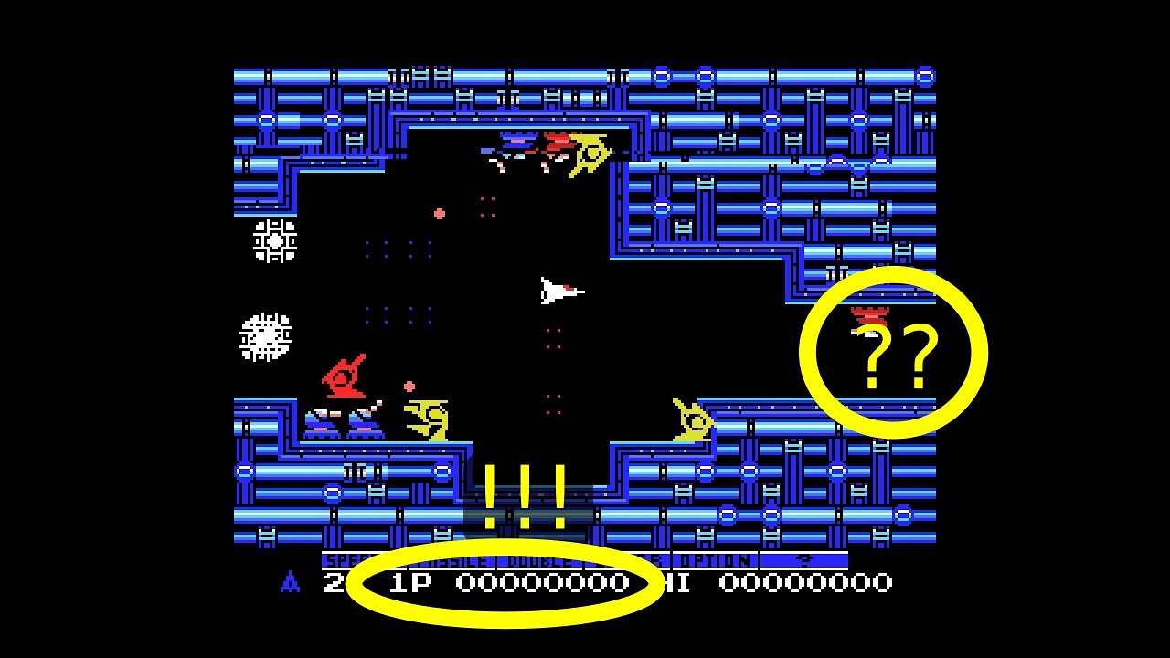 Impossible(?) run of Nemesis/Gradius 1986  Konami game