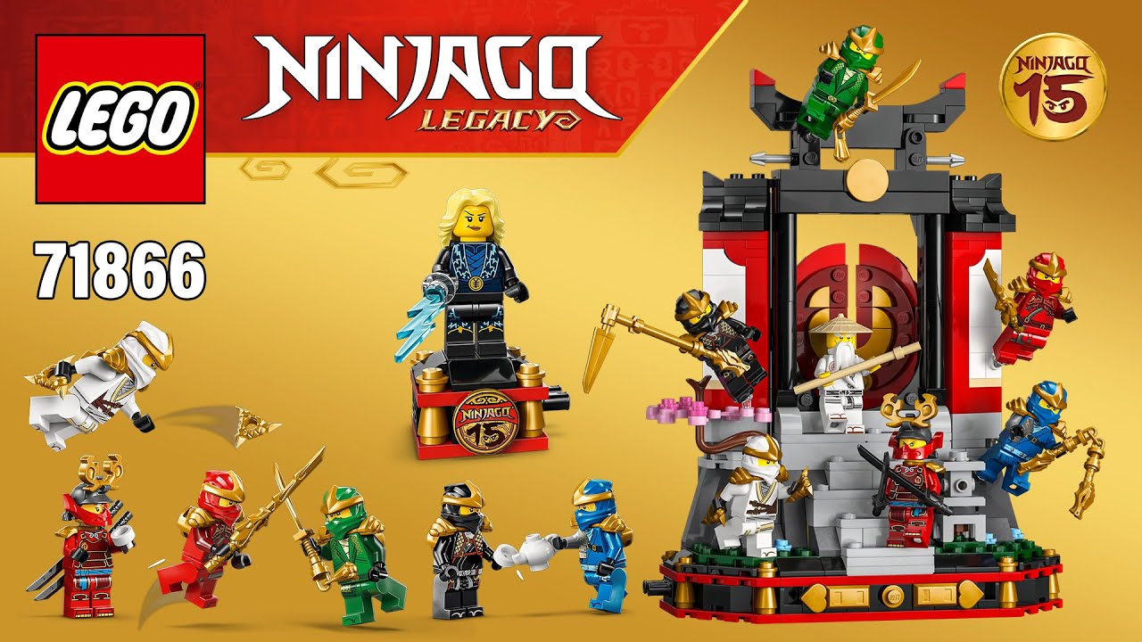 Набор LEGO NINJAGO «Персонаж ниндзя: 15-летие» (71866) [447 деталей] Инструкция по сборке | TBB