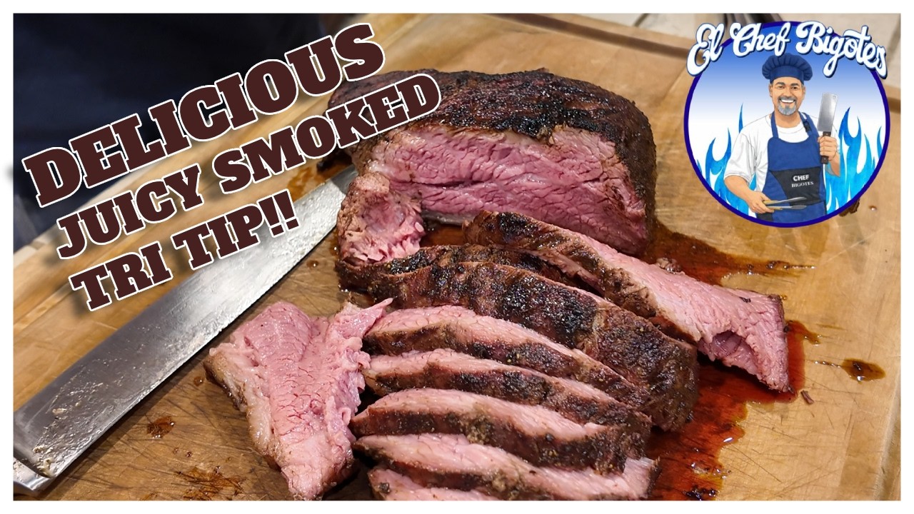 Delicious Juicy Smoked Tri Tip!!