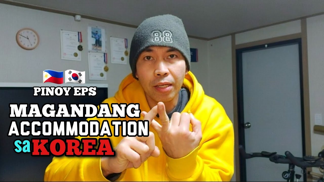 IDEAL NA ACCOMMODATION PARA SA ISANG EPS DITO SA SOUTH KOREA