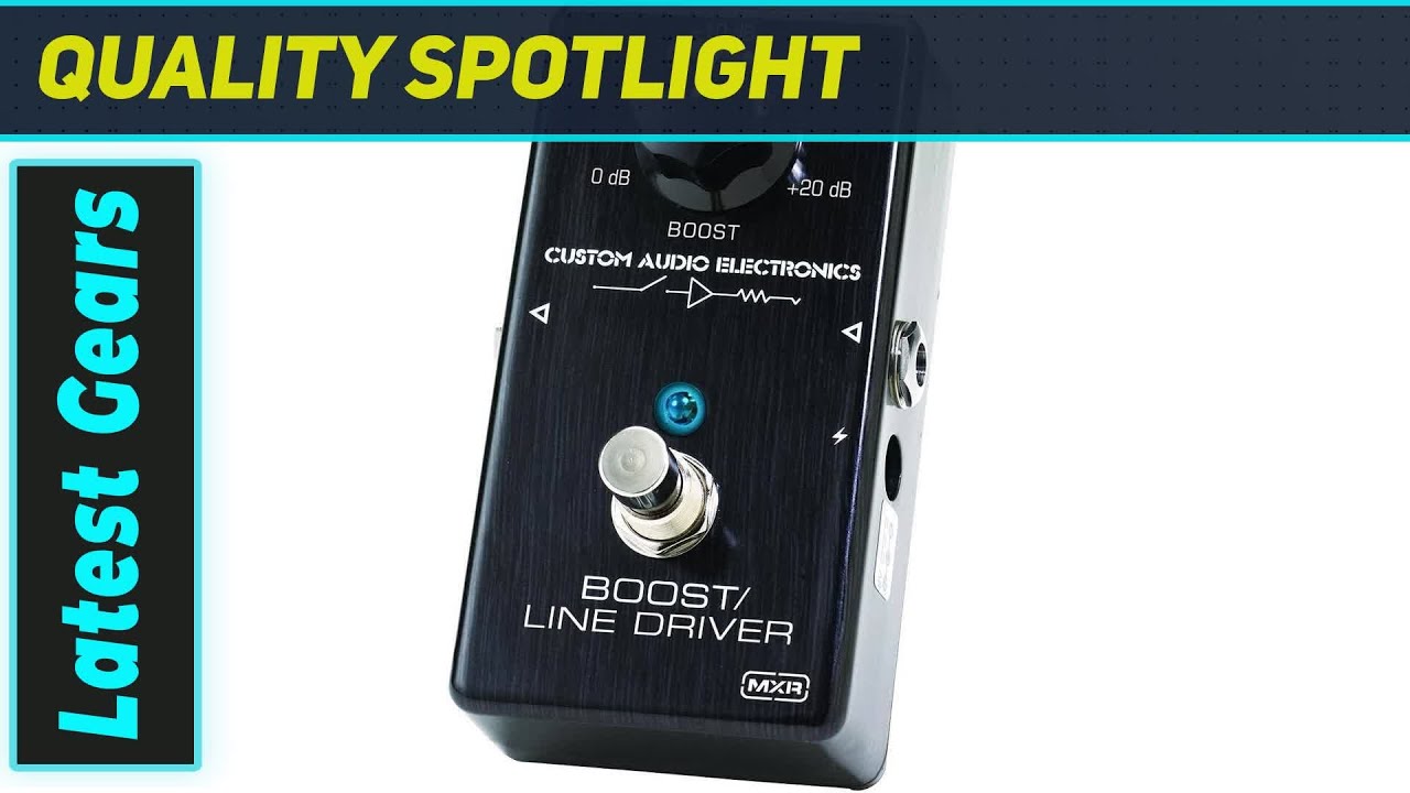 MXR MC401 Boost/Line Driver: Essential Tone Upgrade