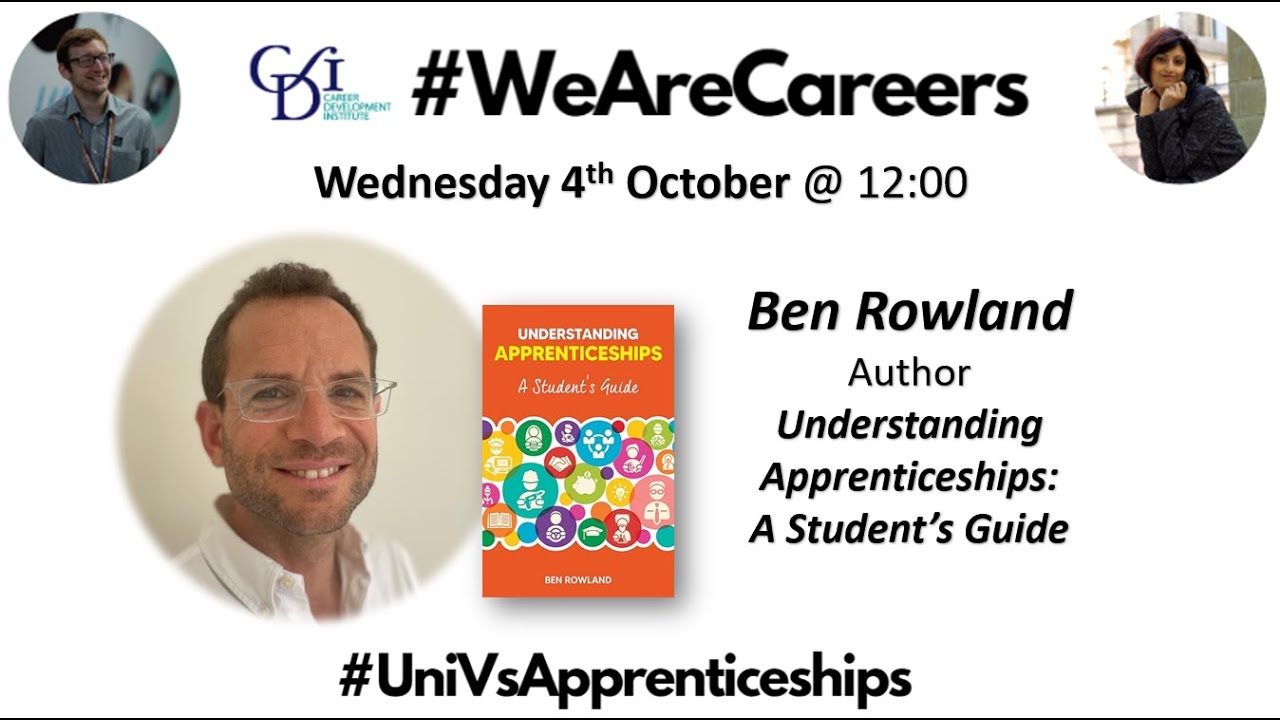 #WeAreCareers S10 Episode 2 - University 'Vs' Apprenticeships?
