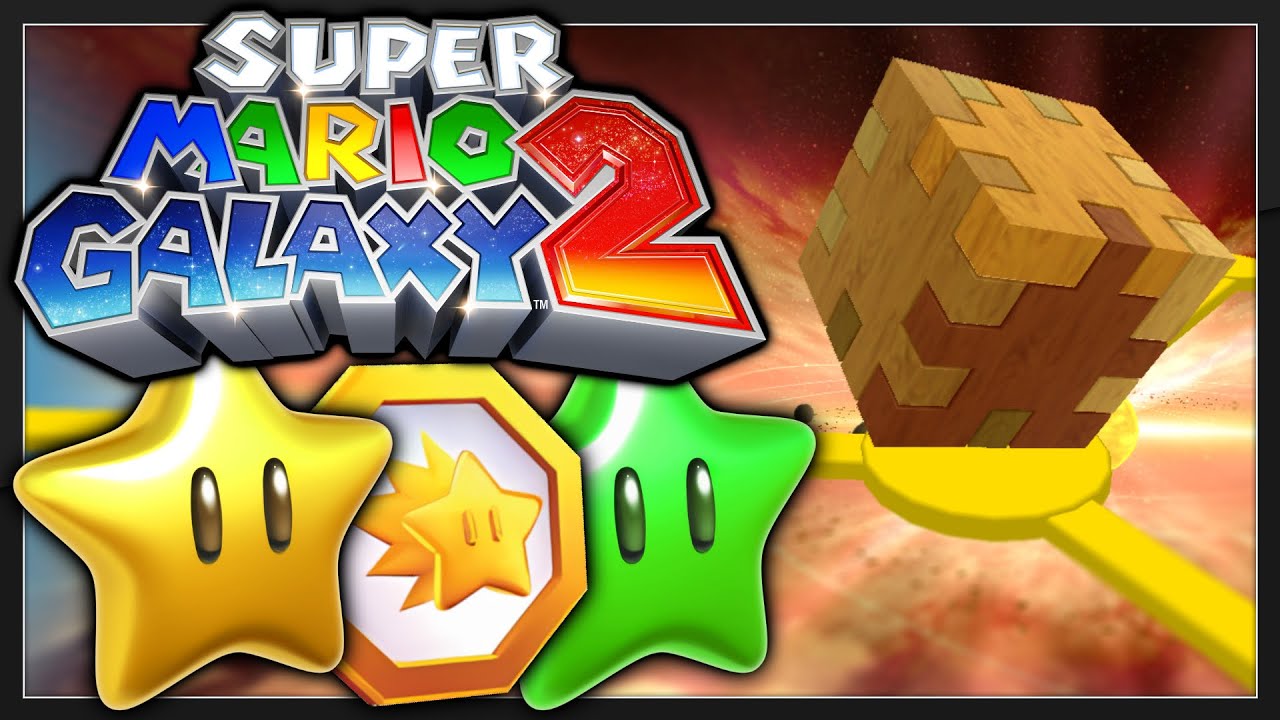 Super Mario Galaxy 2 - Puzzleplanken -Galaxie ALLE STERNE / KOMETENMÜNZE
