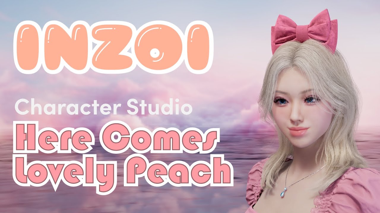 Inzoi - Here Comes Lovely Peach (4K)