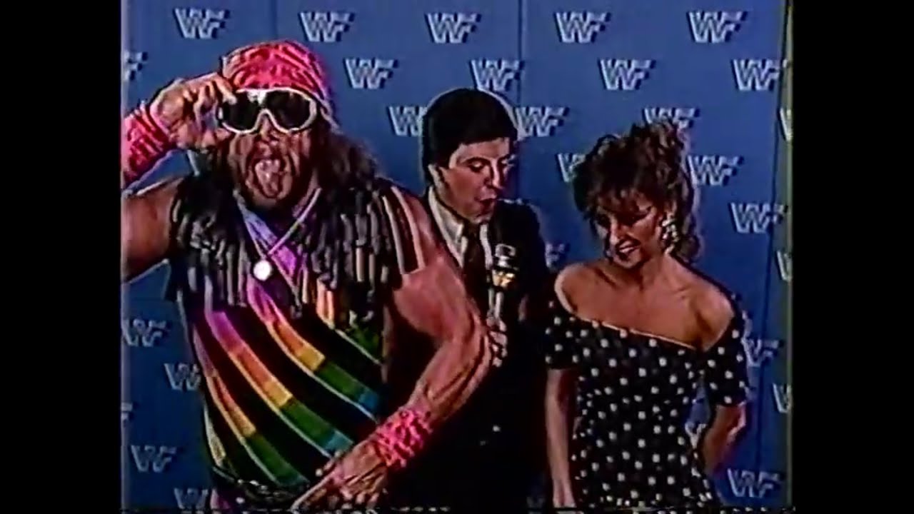 Рекламный ролик с участием Рэнди Сэвиджа и Мисс Элизабет к турниру Meadowlands Royal Rumble — выш...