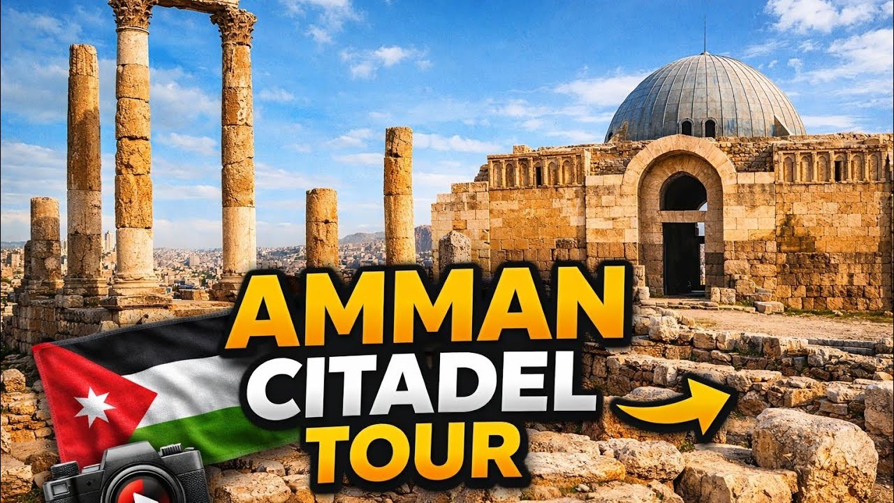 AMMAN CITADEL 🇯🇴 | The Most Amazing View in Amman You Must See!