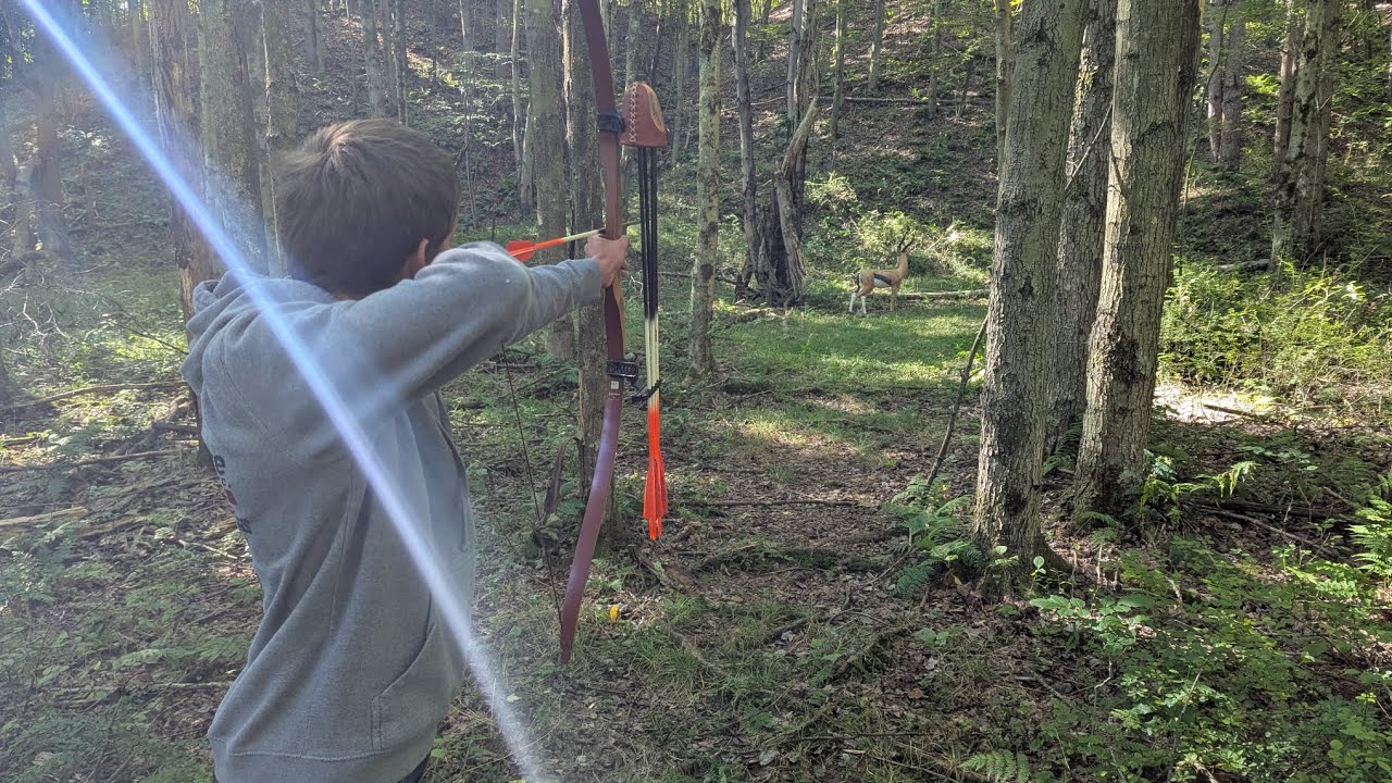 Shooting traditional bows 