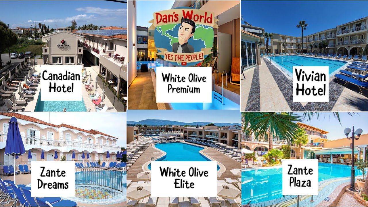 6 Hotels In Laganas Zante