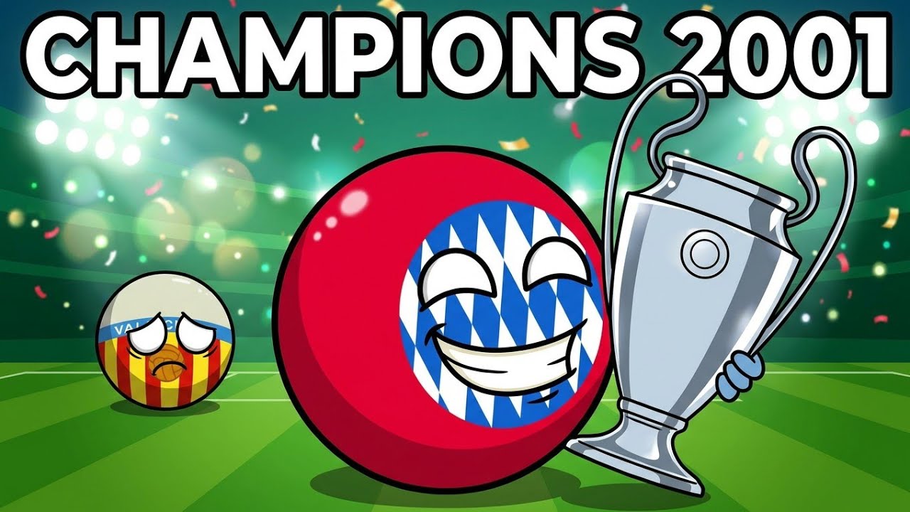 History of UEFA Champions League 2001🏆