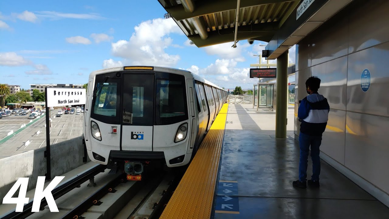 ⁴ᴷ⁶⁰ BART: Berryessa/North San Jose - Warm Springs/South Fremont (First Day of Service)