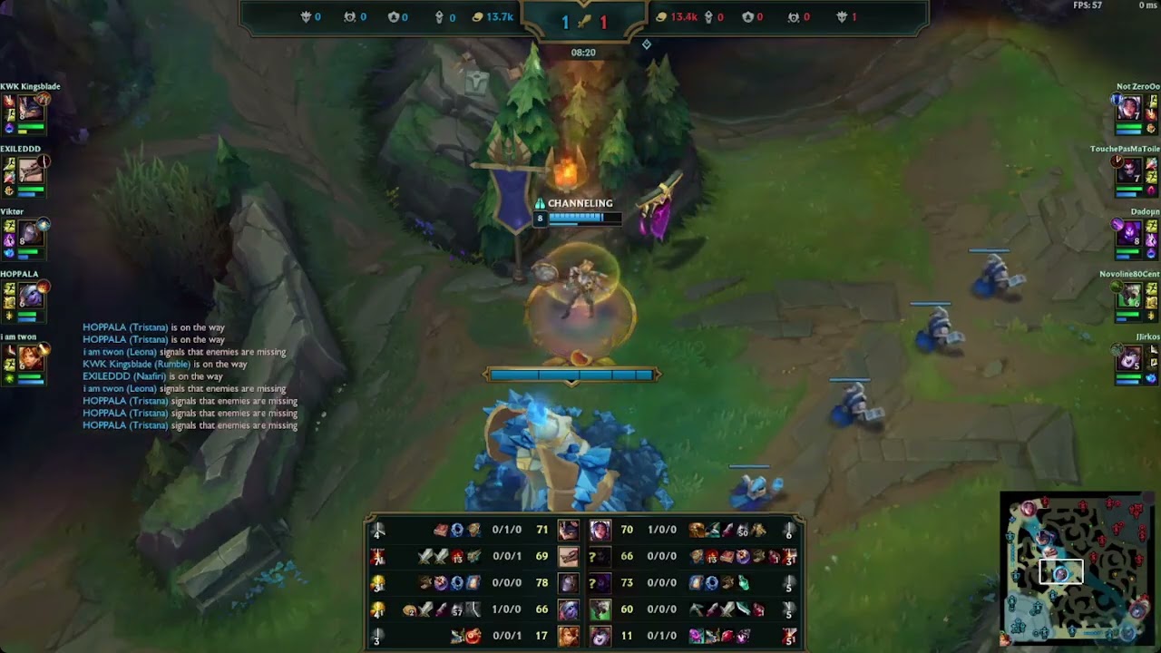 Instructive Orianna vs Malzahar stomp in Challenger lobby
