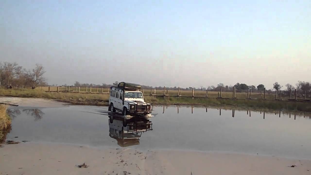 Moremi N.P. -Third Bridge -First Water Crossing -Botswana 2010